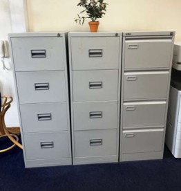 Filing Cabinet - 4 High