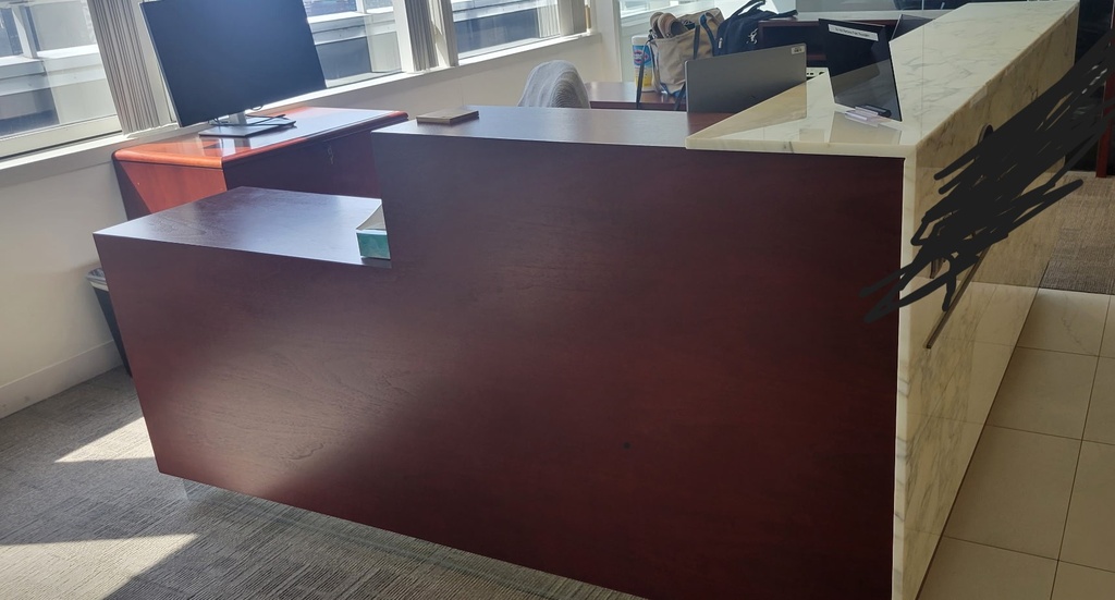 Reception Desk 8x10x8