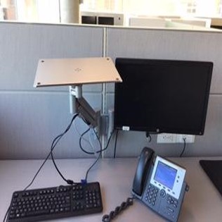 Monitor Arm / Bras d'écran pour un écran et une tablette