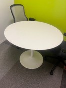 ROUND TABLE-WHITE