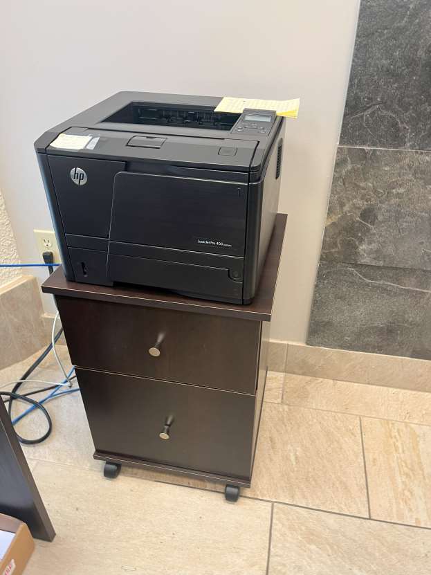 2-Drawer Rolling Cabinet