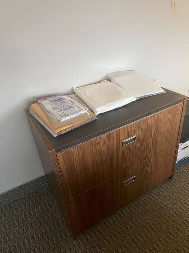 Wooden Filing Cabinet
