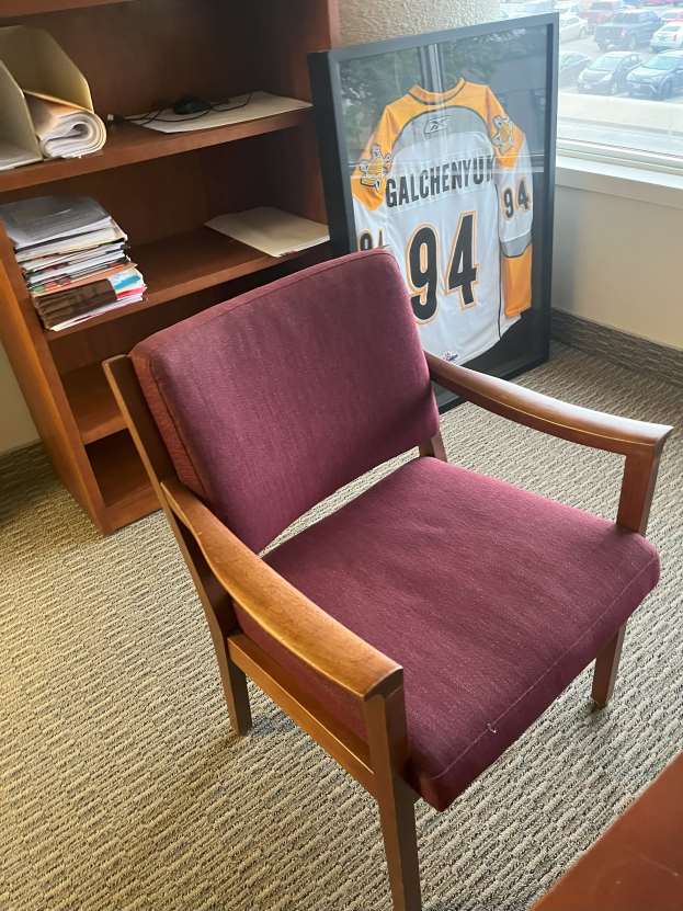 Red Guest Chairs