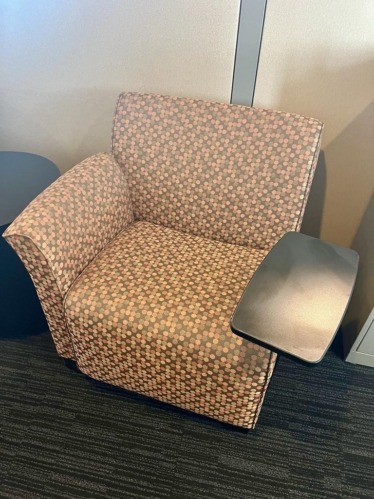 Lounge Chair with tablet desk