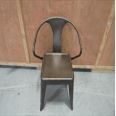 CHAIR, ALL METAL
