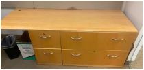 Drawers from L-shaped left desk
