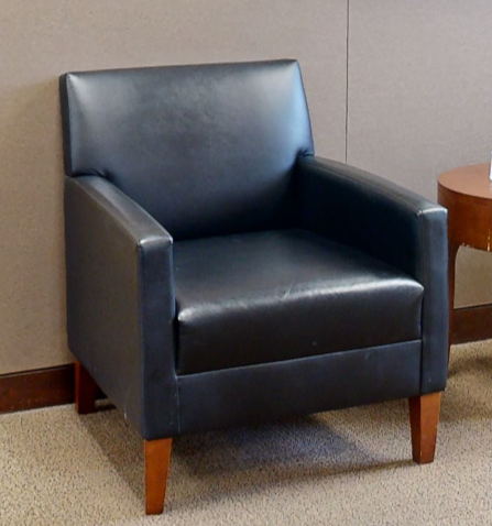 Black Lounge Chair