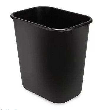 TRASH CAN (BLACK)
