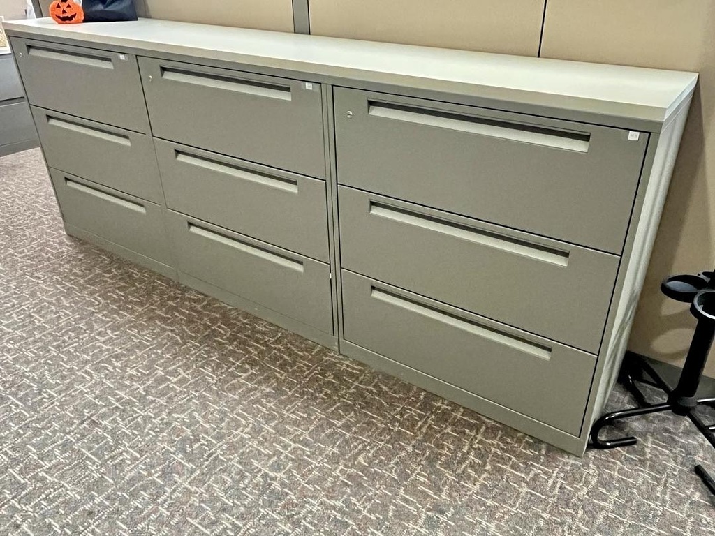 Lateral File - 3H 3R with Common Top