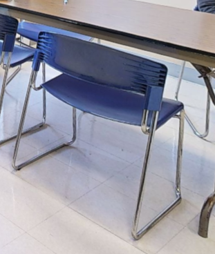 plastic &amp; metal chairs