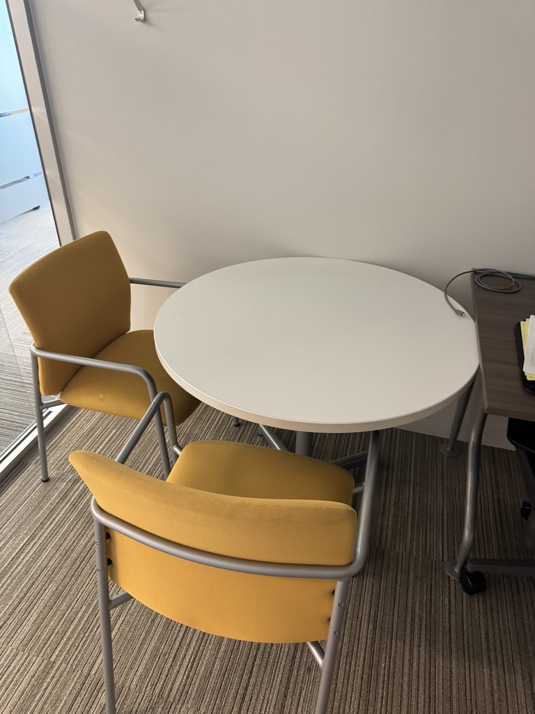 Small Office White Table