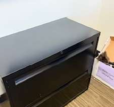 Lateral file cabinet – 2 drawer (15" d x 36" w)