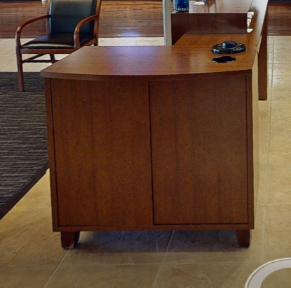 Coffee station cabinet