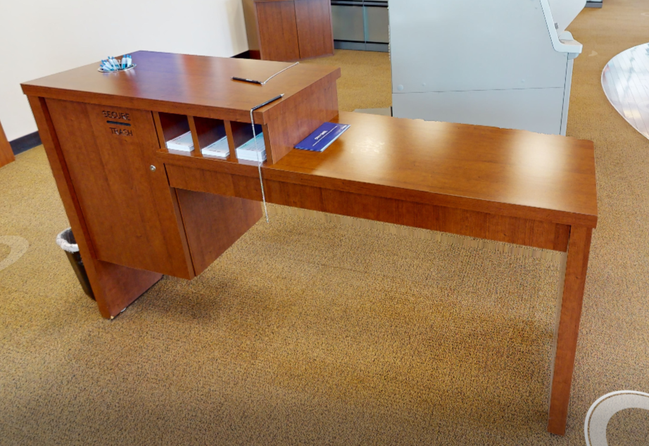 Cheque desk