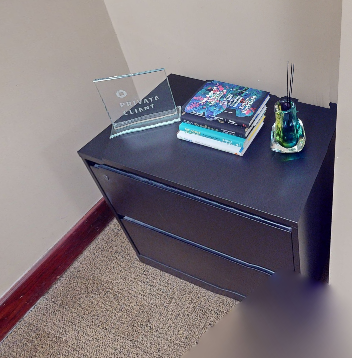 2D lateral filing cabinet, blk