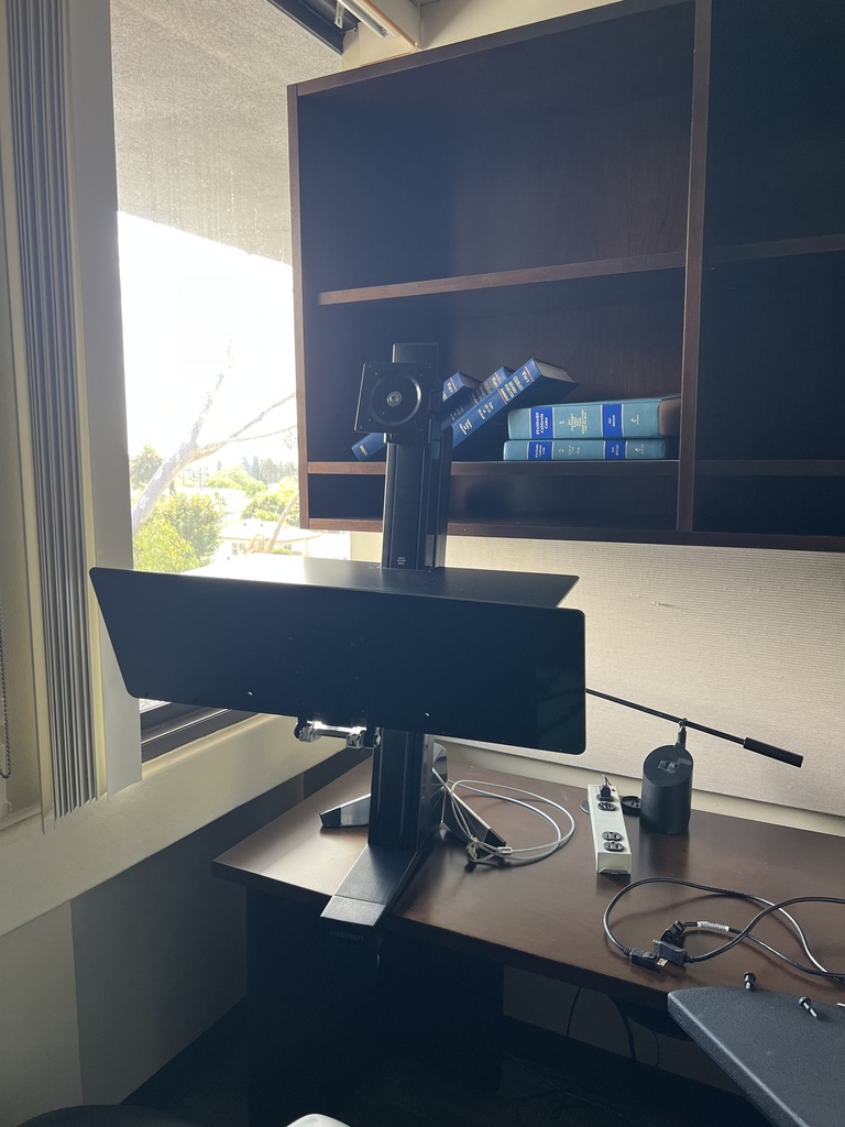 Sit stand computer base