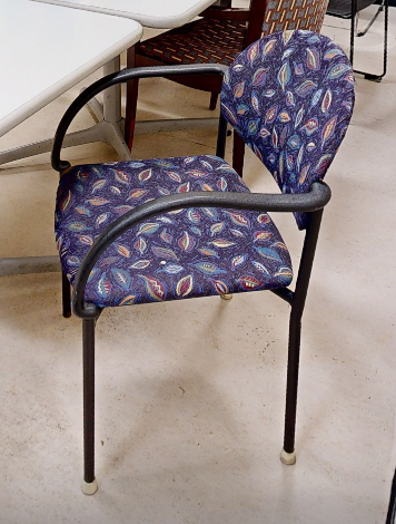 Paisley chairs with arms