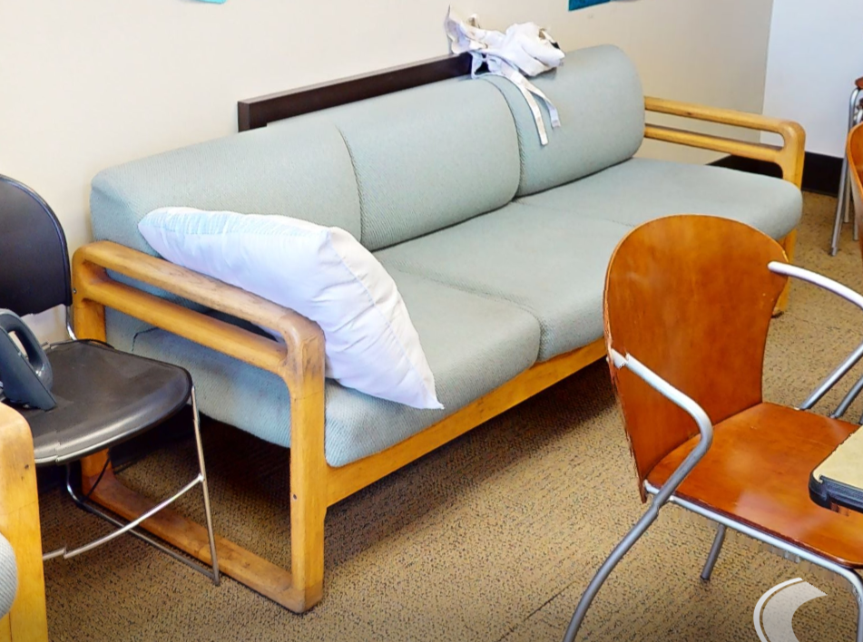 Mint couch