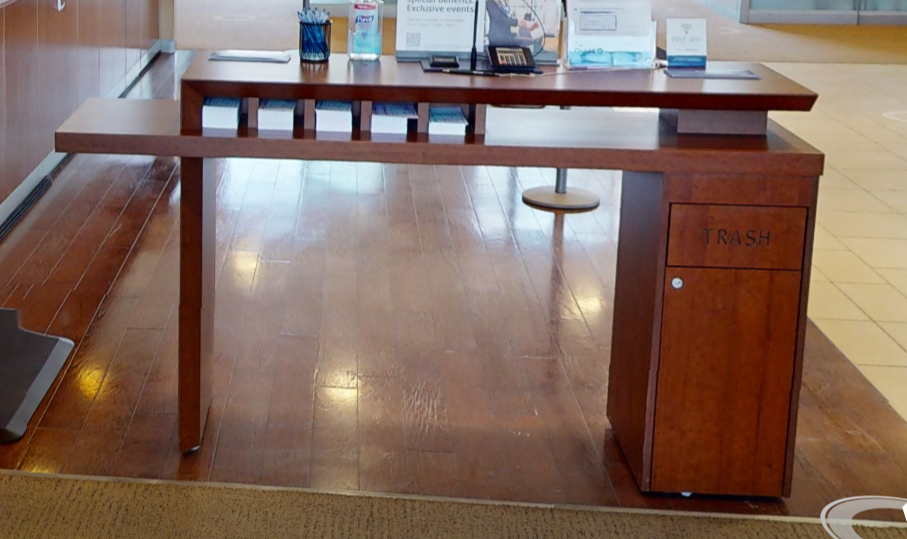 Cheque desk