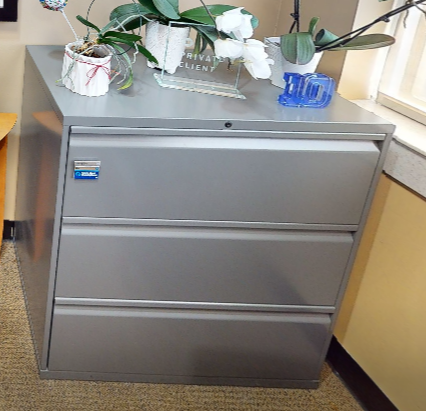 3D lateral filing cabinet