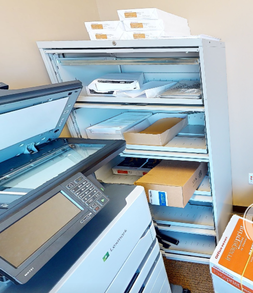 5D lateral filing cabinet