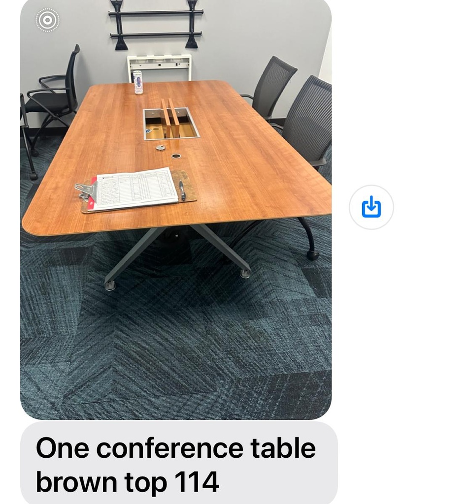 Conference table 6'x42"x29"