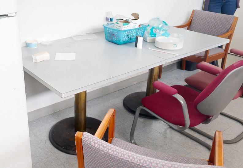 Square kitchen table