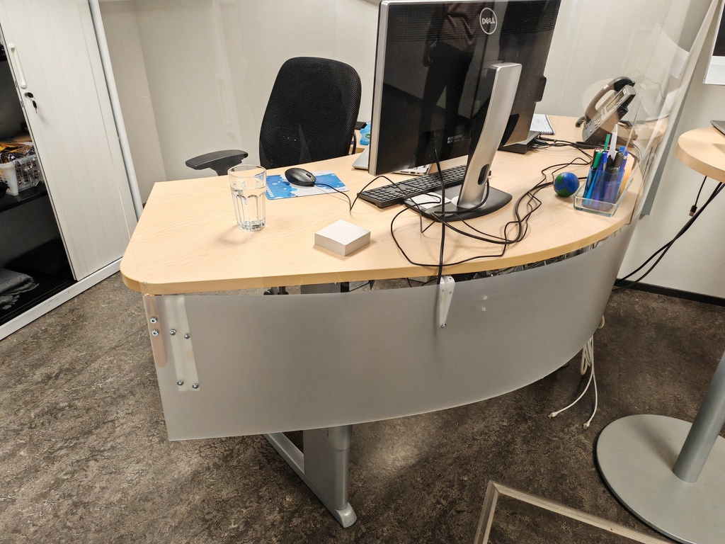 Reception Desk Table, Electric 