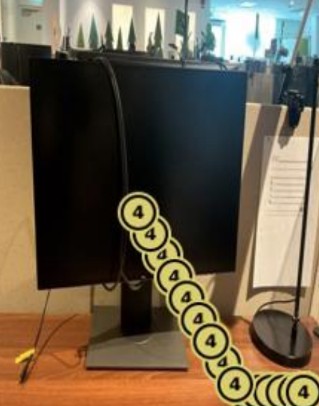 Computer Monitor - Flat