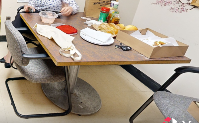 Square kitchen table