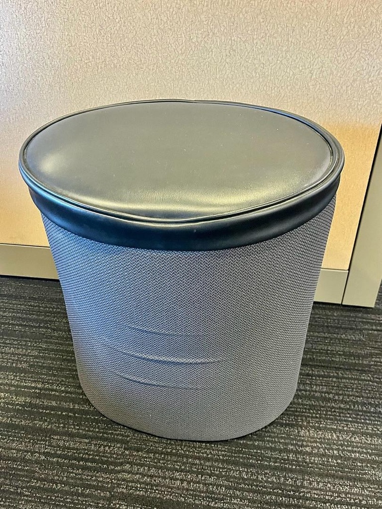 Stool - crushed can
