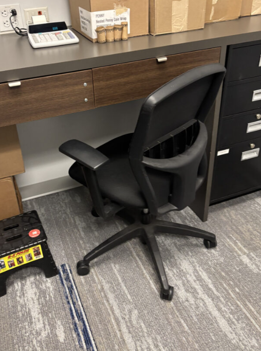 Black Mesh Task Chair