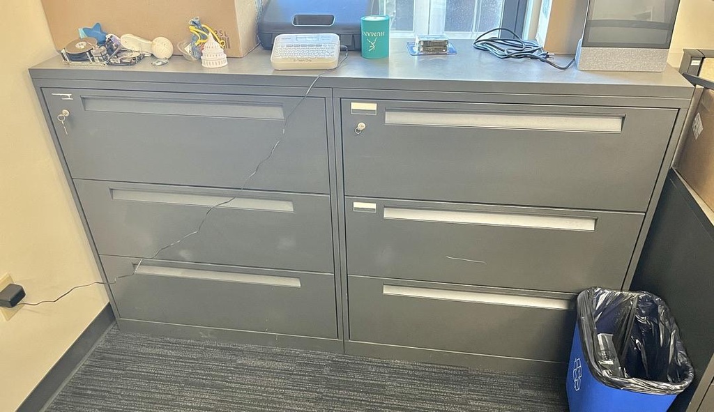 Lateral File - 3H 2R common top black