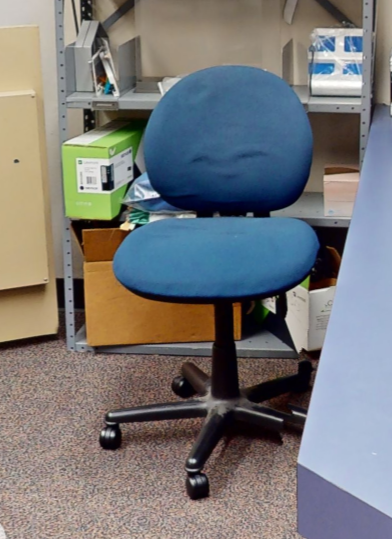 Aqua task chair no arms
