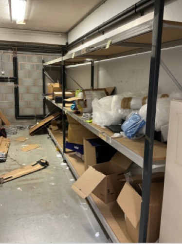 Metal racking 
