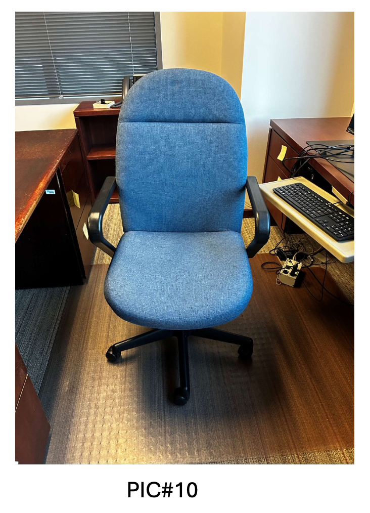 TASK CHAIR, DARK BLUE, B560-G1-BK/ FAIRMONT