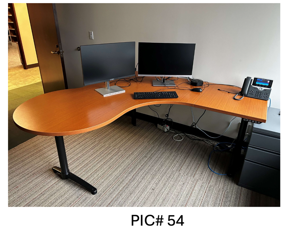 RIGHT HAND L-SHAPE HAT DESK
