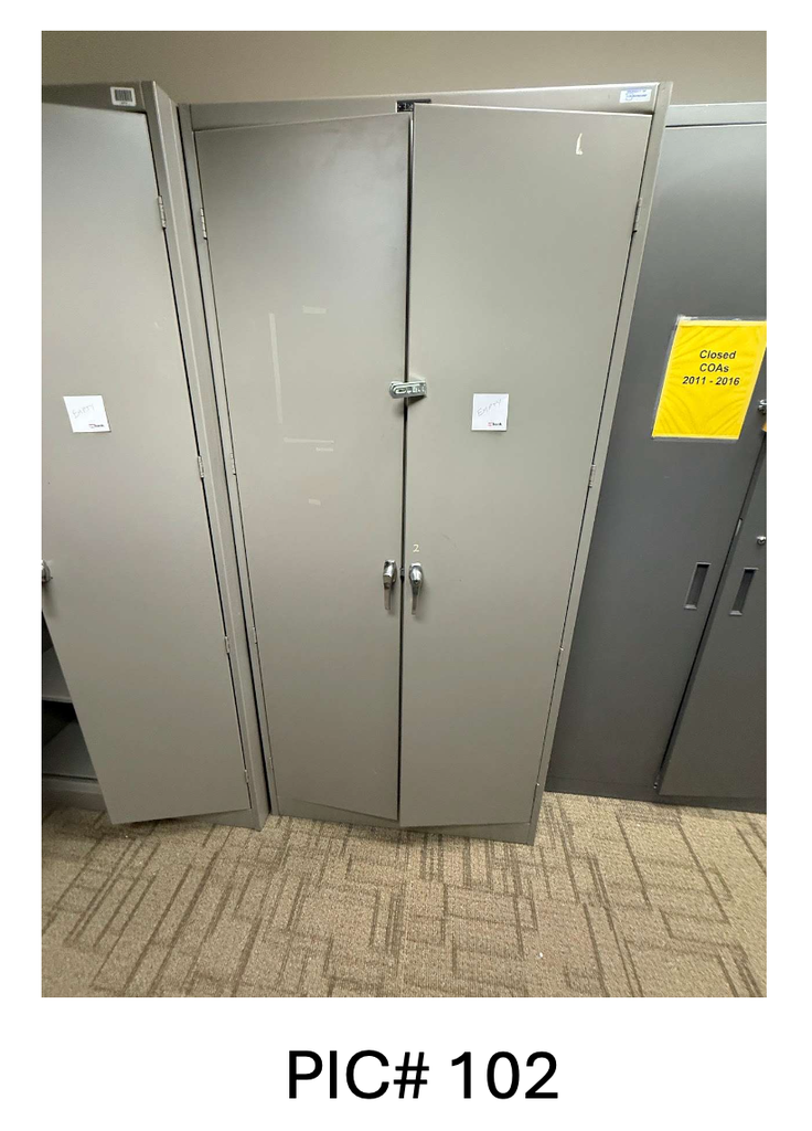 STORAGE CABINETS - LIGHT GREY