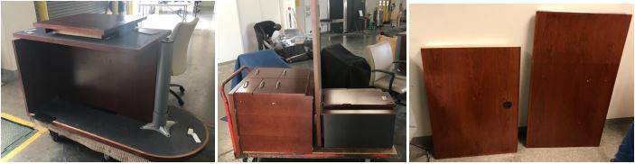 Disassembled Desk