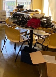 Yellow Chairs Breakroom