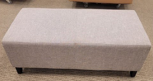 FRINGE OTTOMAN BENCH SEATING (FROM RM#29001)