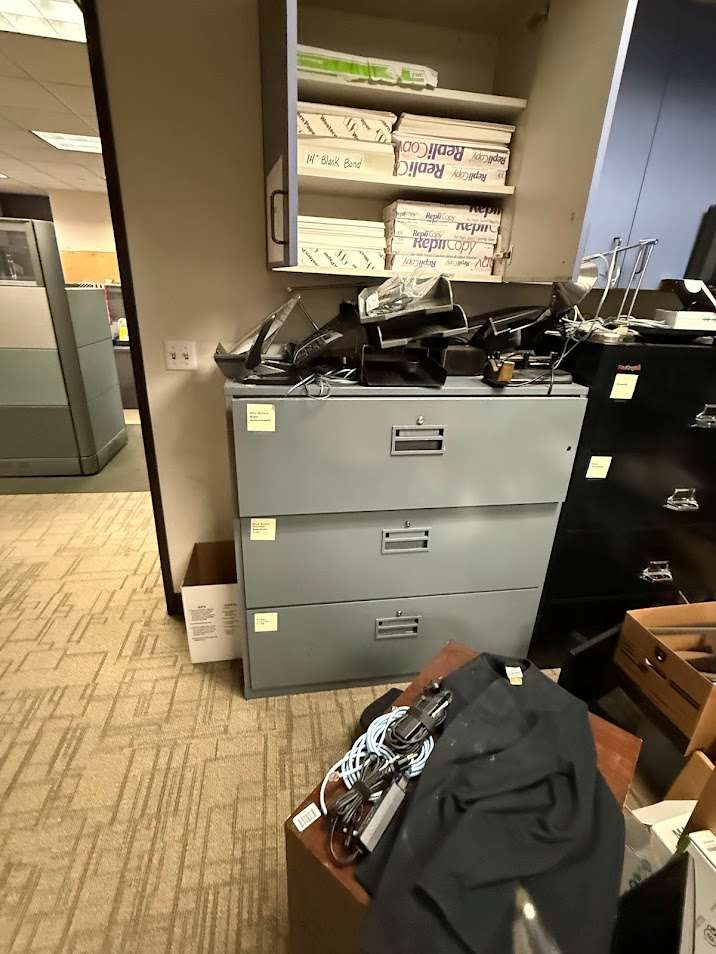 LATERAL FIRE FILE CABINET - 3 DRAWER