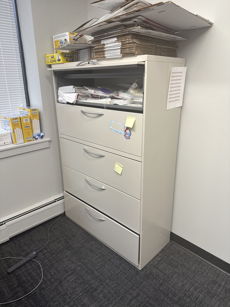 5 drawer filing cabinet