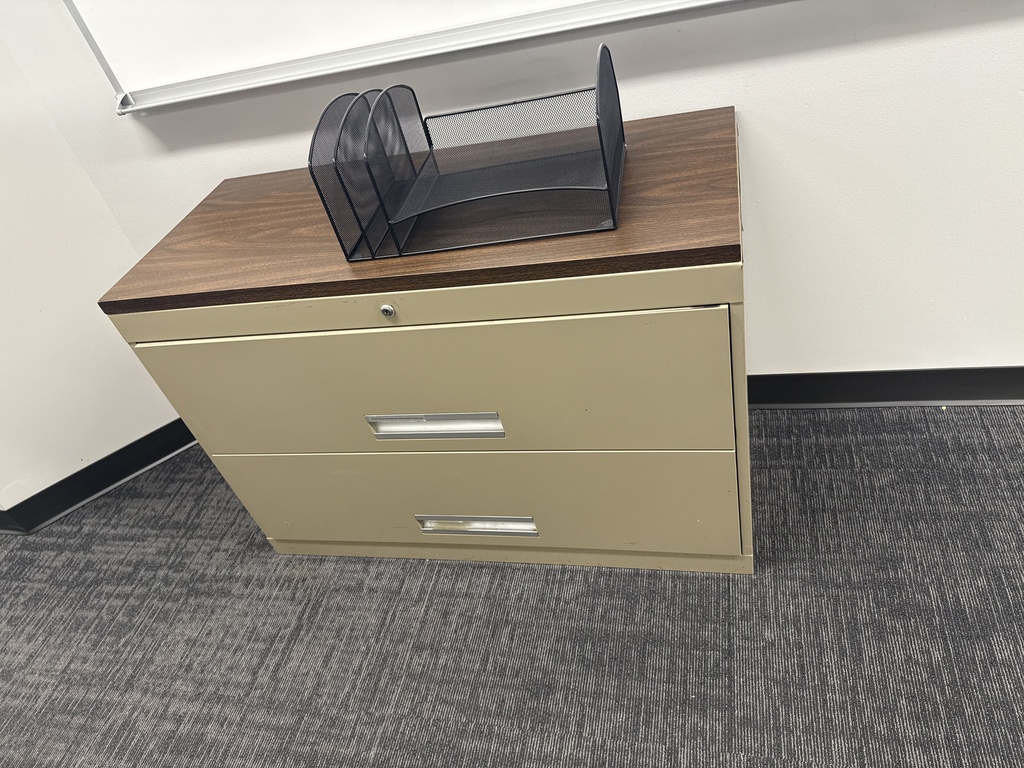 two drawer filing cabinet