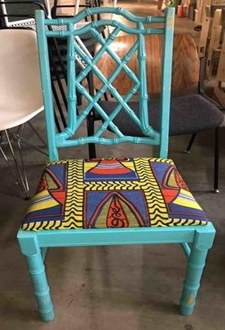 Light blue chair
