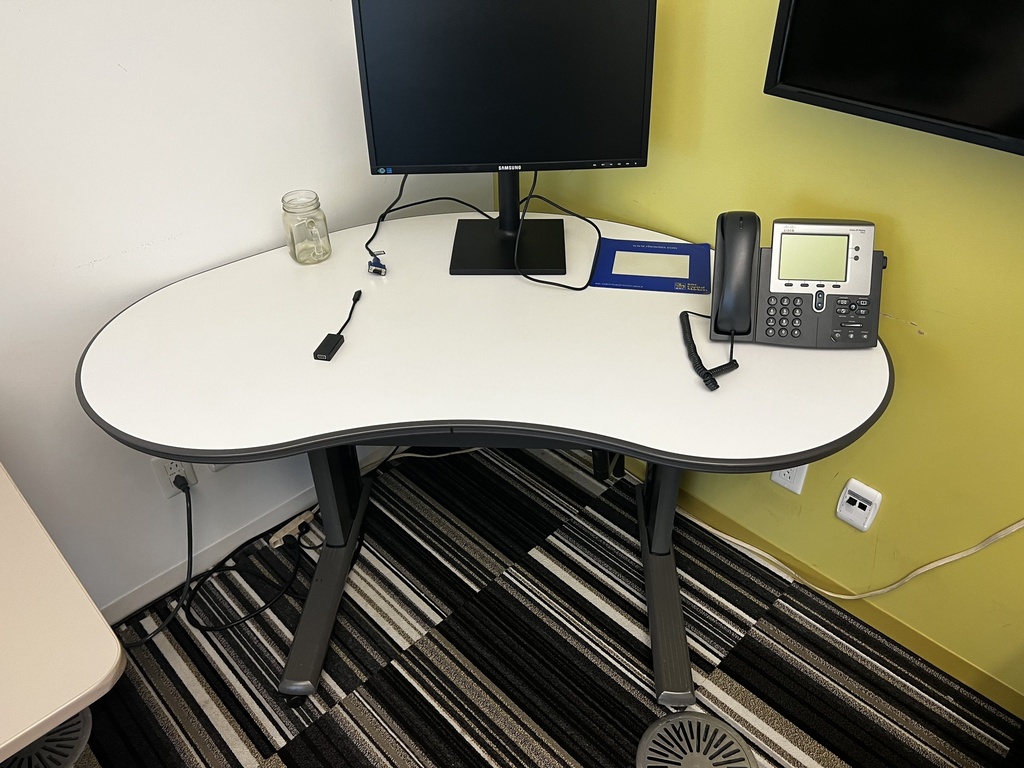 Height Adjustable Kidney table