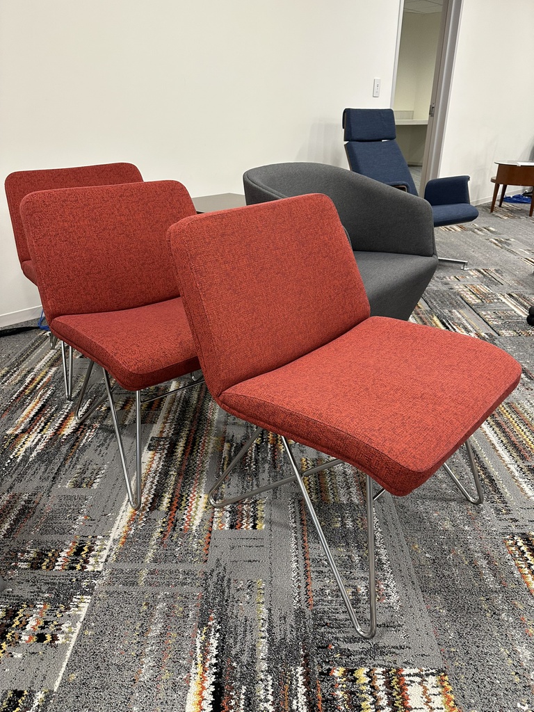 Red Side Chairs