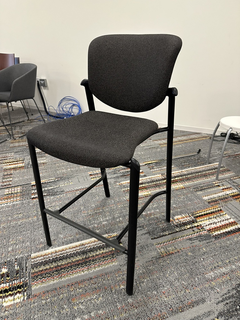 Heather Gray Guest Stool