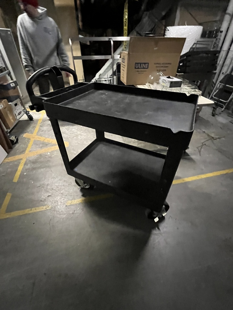 Black Utility Cart 3