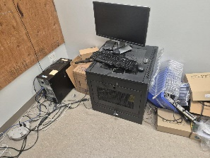 Small server cabinet